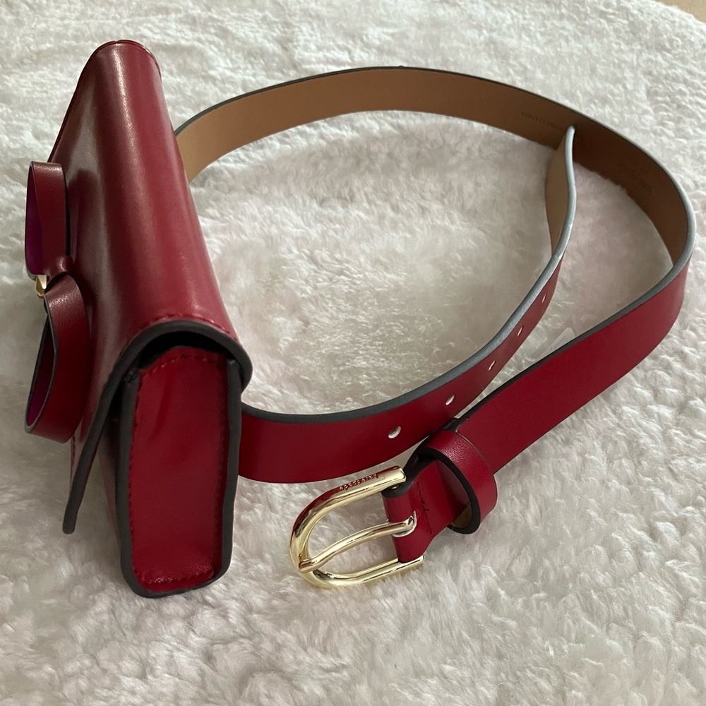 Kate Spade | Red Hot Leather Belt Bag - Picture 6 of 16